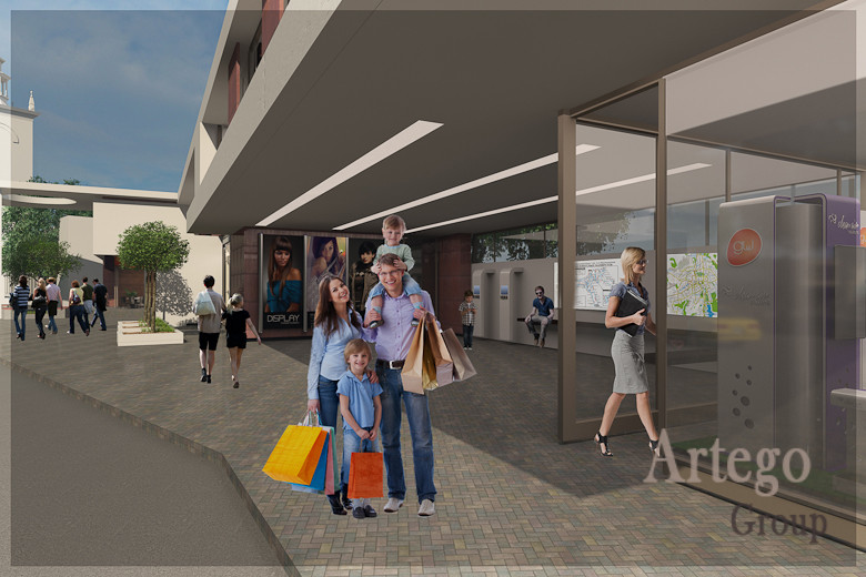 Проект торгового центра в Симферополе