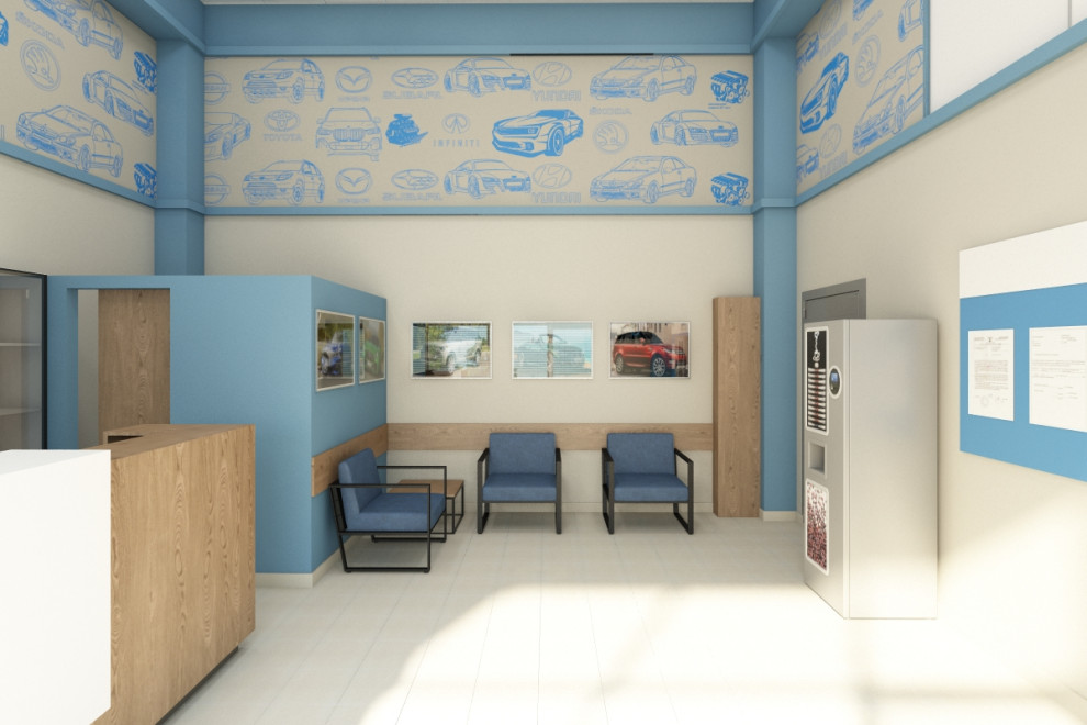 Рецепция автосервиса