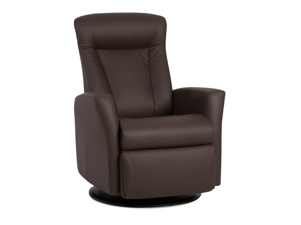 IMG Prince Relaxer Recliner, Large, Prime Havana Leather With PVC