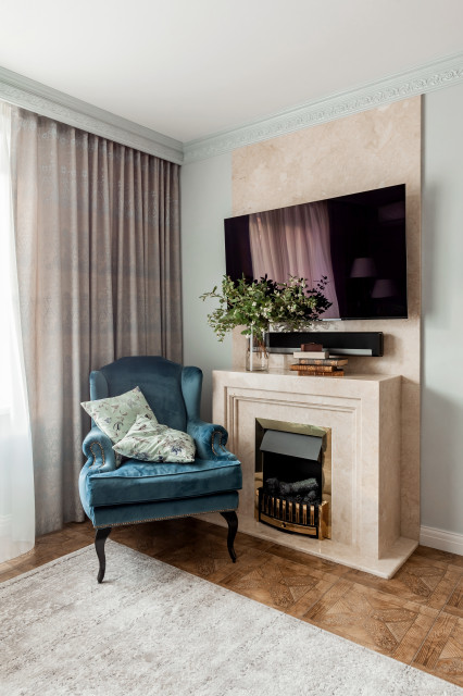 Неоклассика mediterran-schlafzimmer