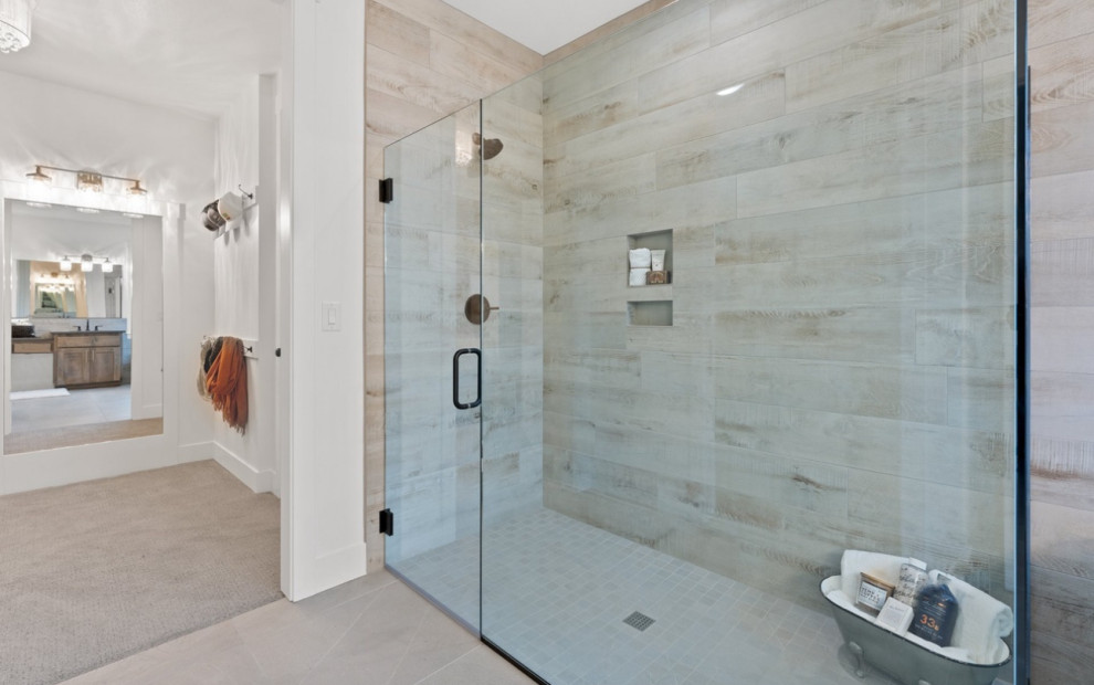 Luxurious Walk-In Shower