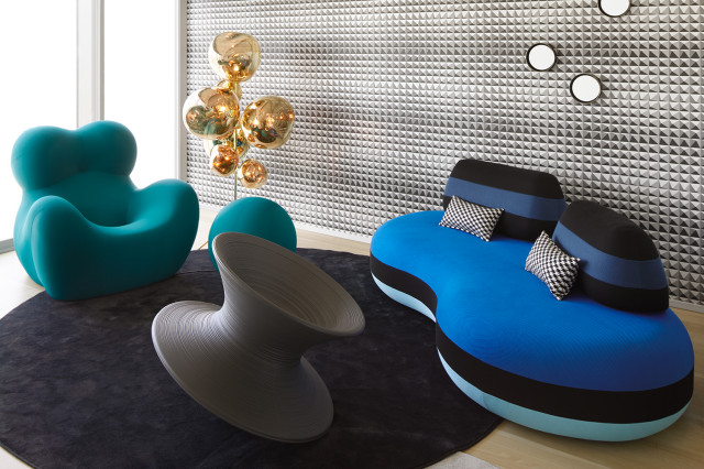 RETRO FUTURE INTERIOR modern-vardagsrum