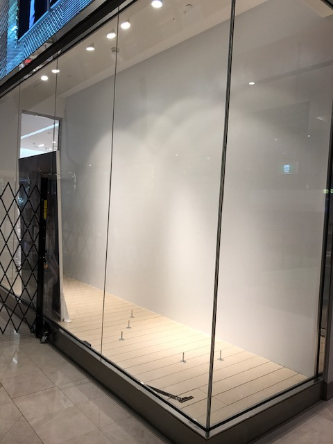 Commercial Maintenance Painting - fashion retail