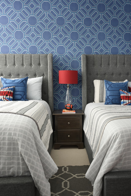 boys upholstered bed