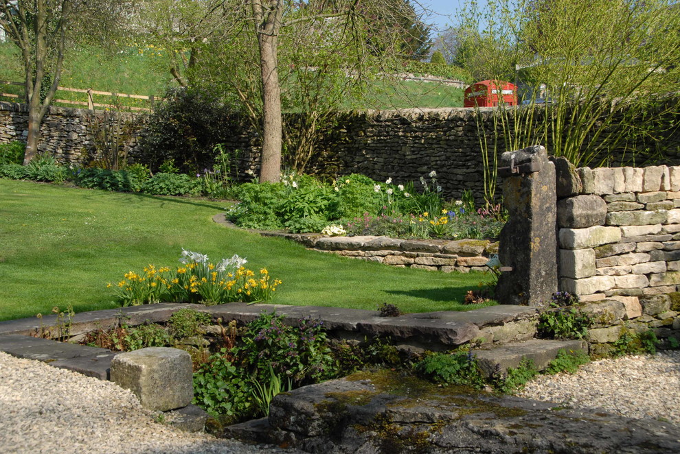 Photo of a traditional garden in Manchester.