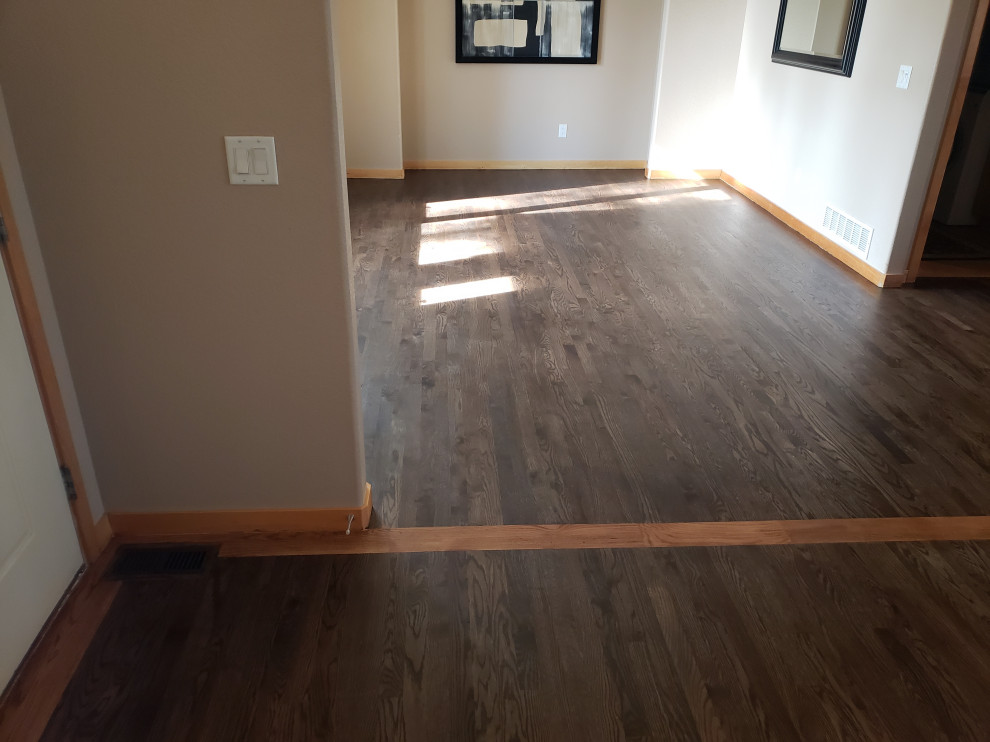 Hardwood Elegance with Custom Inlays & Entry Border