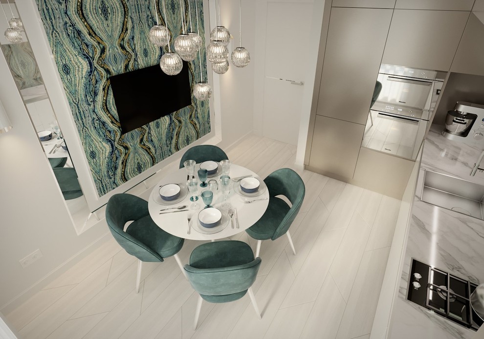 Дизайн-проект однокомнатной квартиры для молодой девушки . Казань .2018