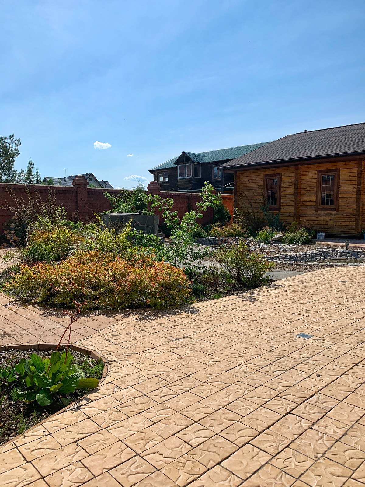 Ландшафтный дизайн в п. Молодёжный (Иркутск)