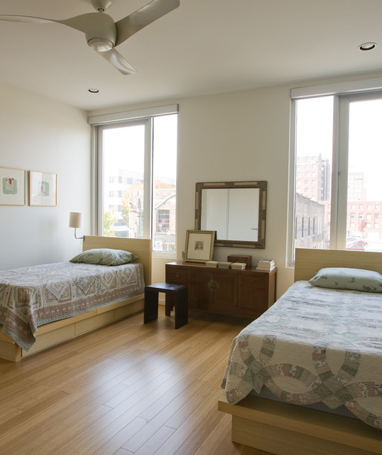 bedroom contemporary-sovrum