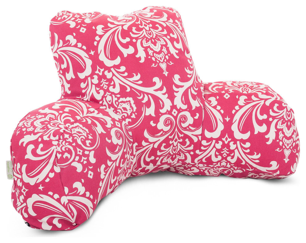 Hot Pink Majestic Home Goods French Quarter Reading Pillow