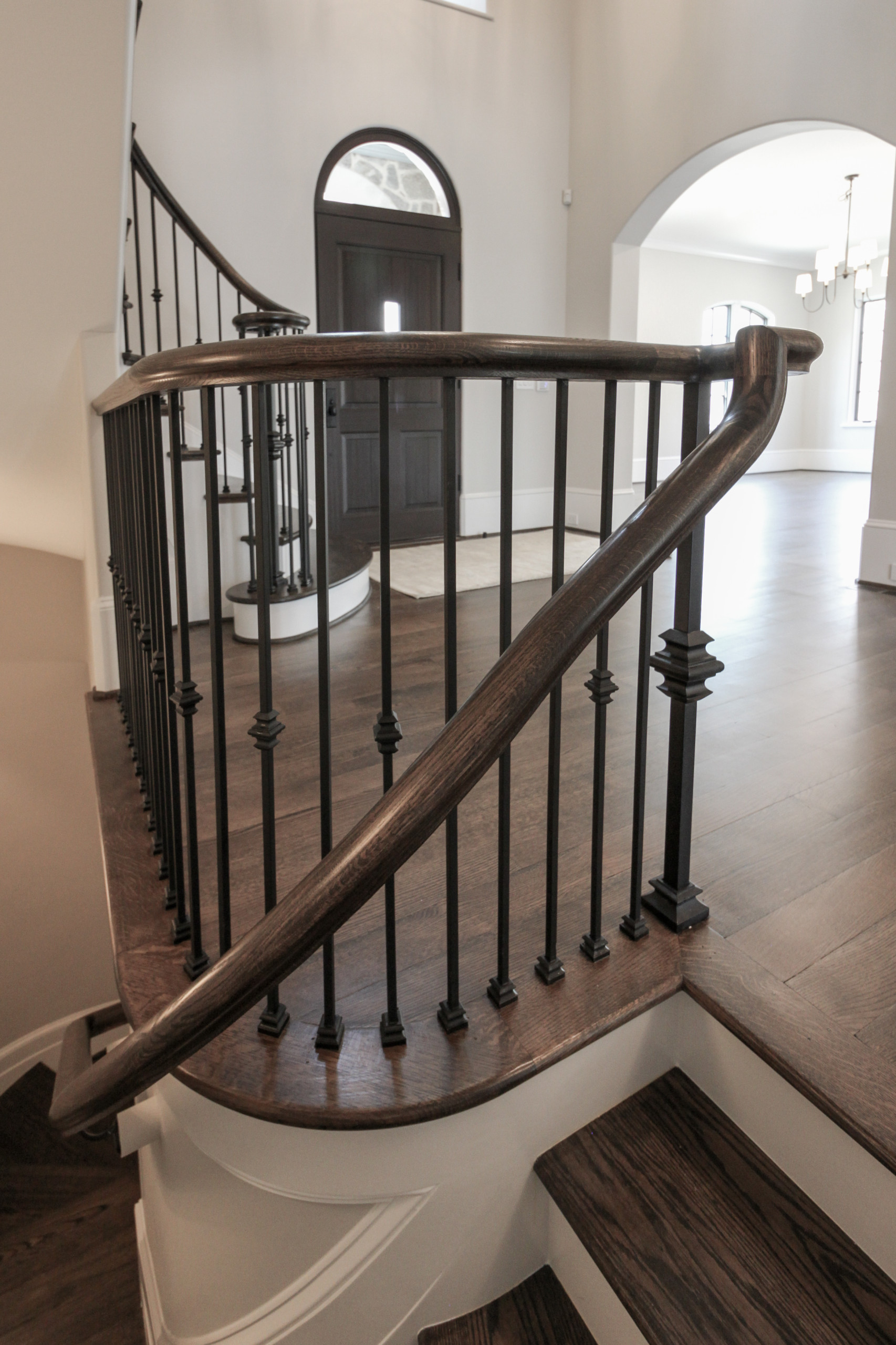 86_ Gorgeous Floating Curved Staircase, McLean VA 22066