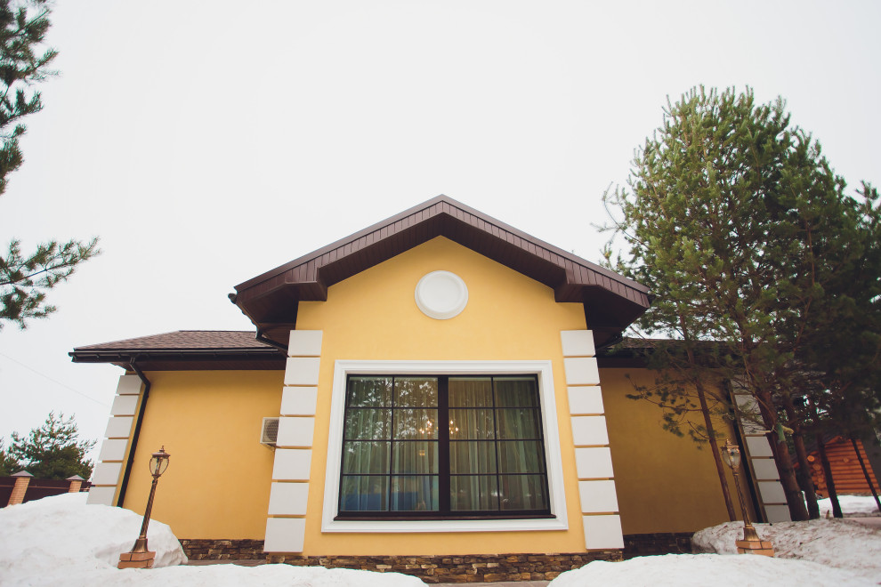 Проект коттеджа и ландшафта в Подмосковье "под ключ"