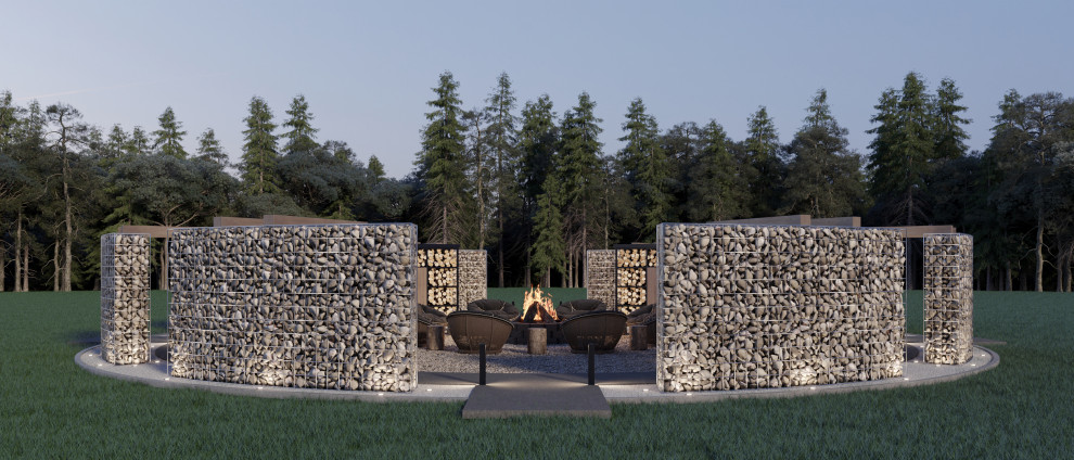 Загородный дом в охотничьем стиле