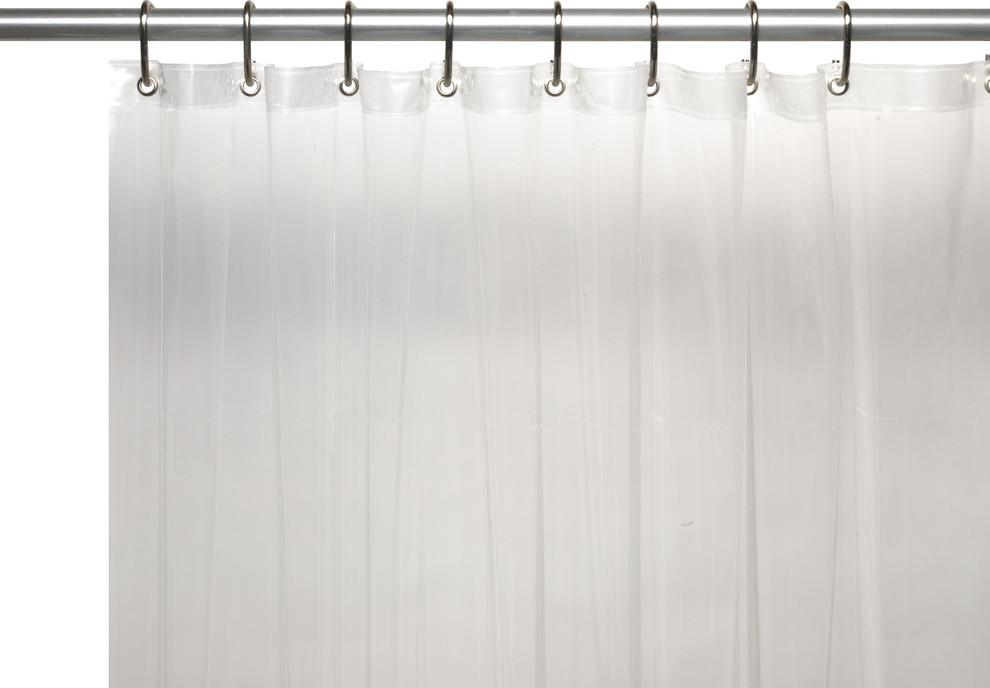 Vinyl Shower Curtain Liner Super Clear, Vinyl Shower Curtain Liner 54 X 72