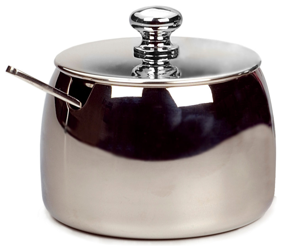 RSVP Endurance Stainless Steel Sugar Bowl Contemporary Sugar Bowls