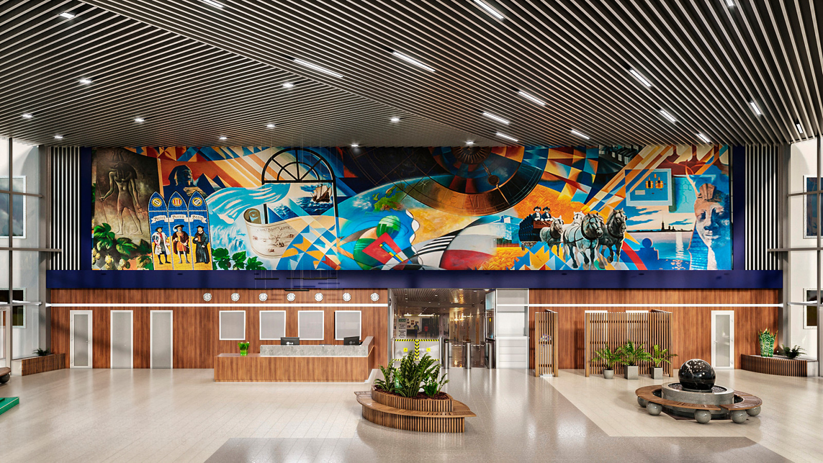 ХОЛЛ ЗАВОДА "БАЛТИКА"