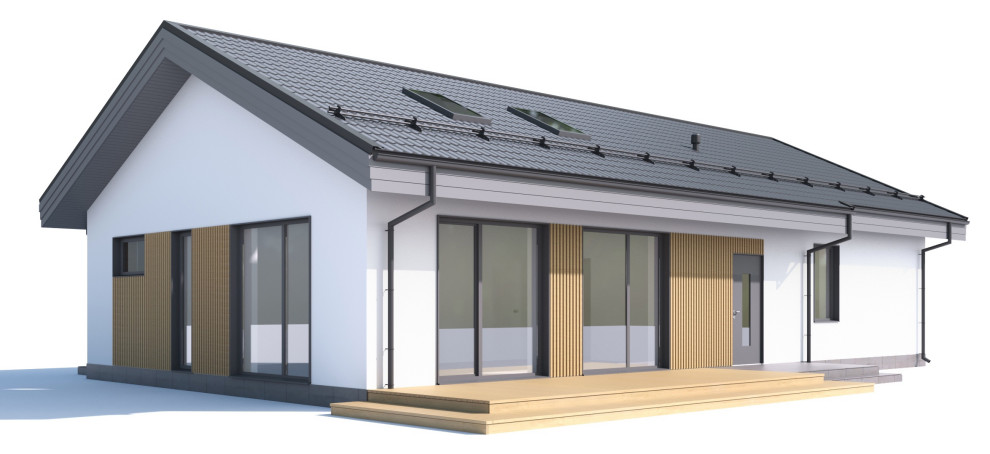 Небольшой загородный дом, 115 м.кв.