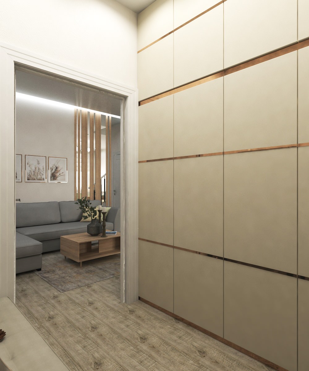 Дизайн проект таунхауса (3 этажа с чердаком)