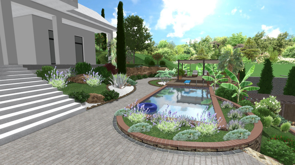 Приусадебный участок индивидуального жилого дома