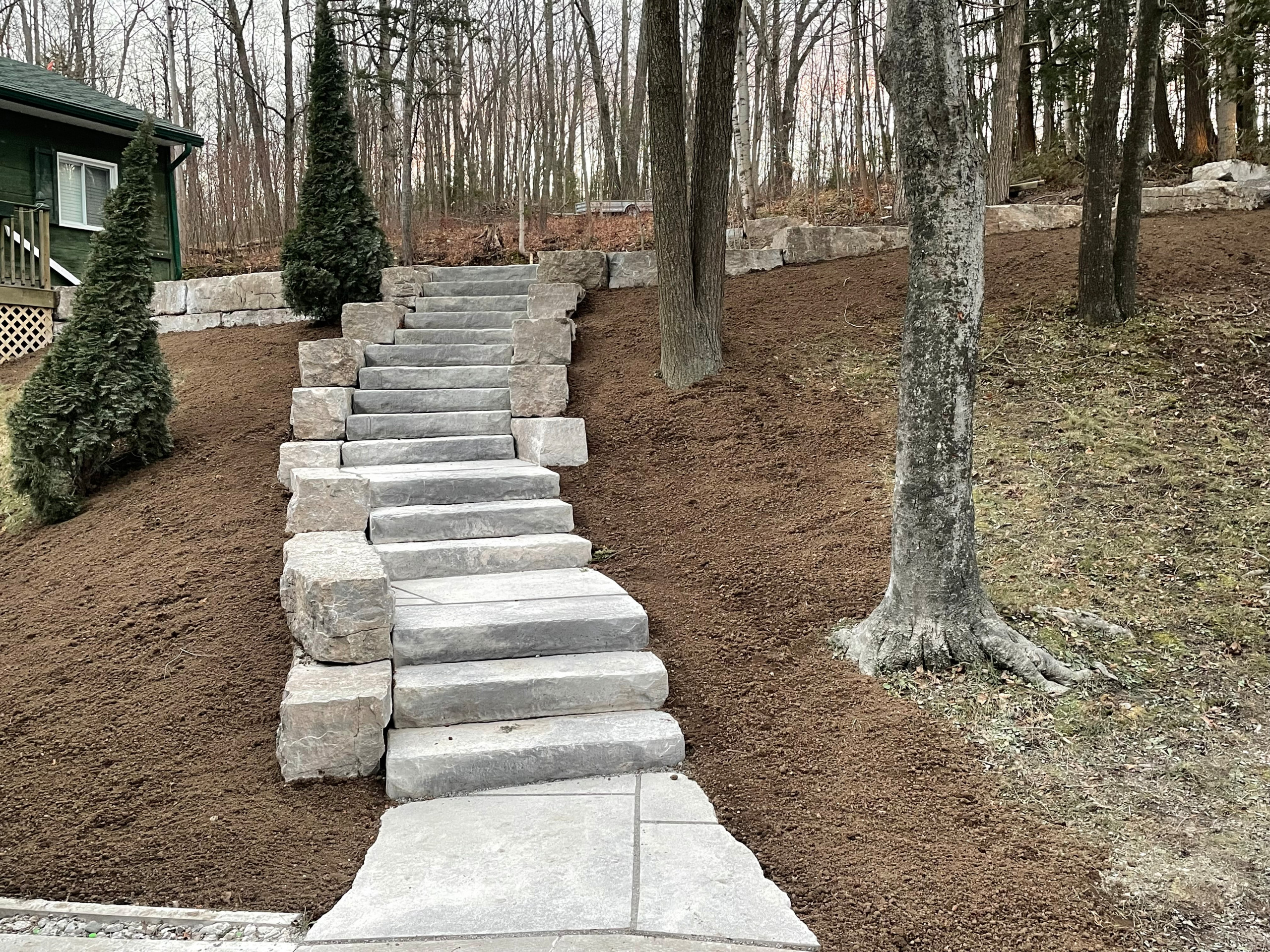 Stone Stairway