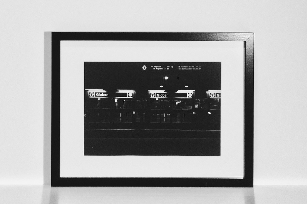 Стокгольм Глобэн (Stockholm Globen) . Фотография 20х30 . Матовая печать . 2016 год