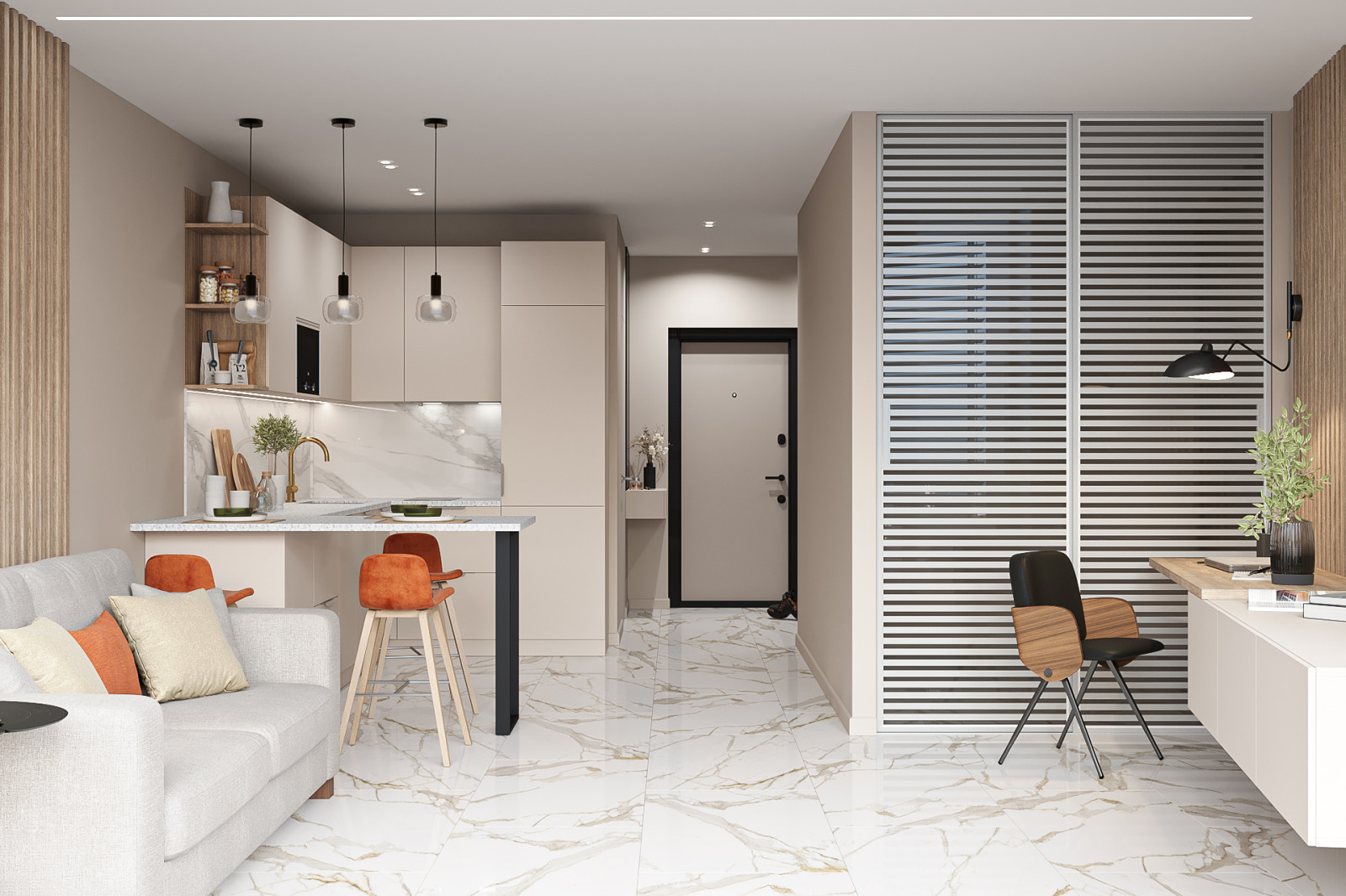 однокомнатная квартира для сдачи, ЖК Южное море