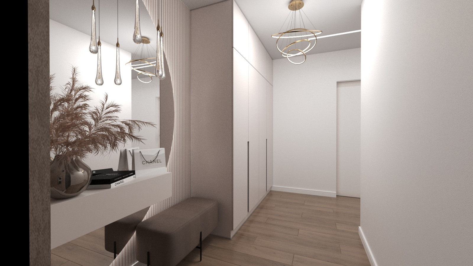 Проект 3-ком. квартиры для молодой пары