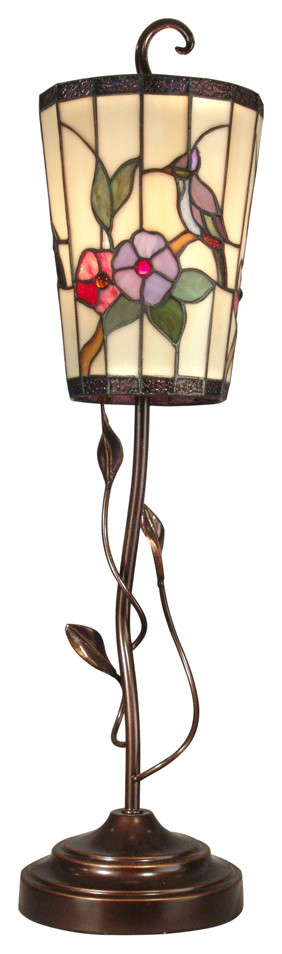 Dale Tiffany TA90014 Humming Bird Tiffany Accent Lamp
