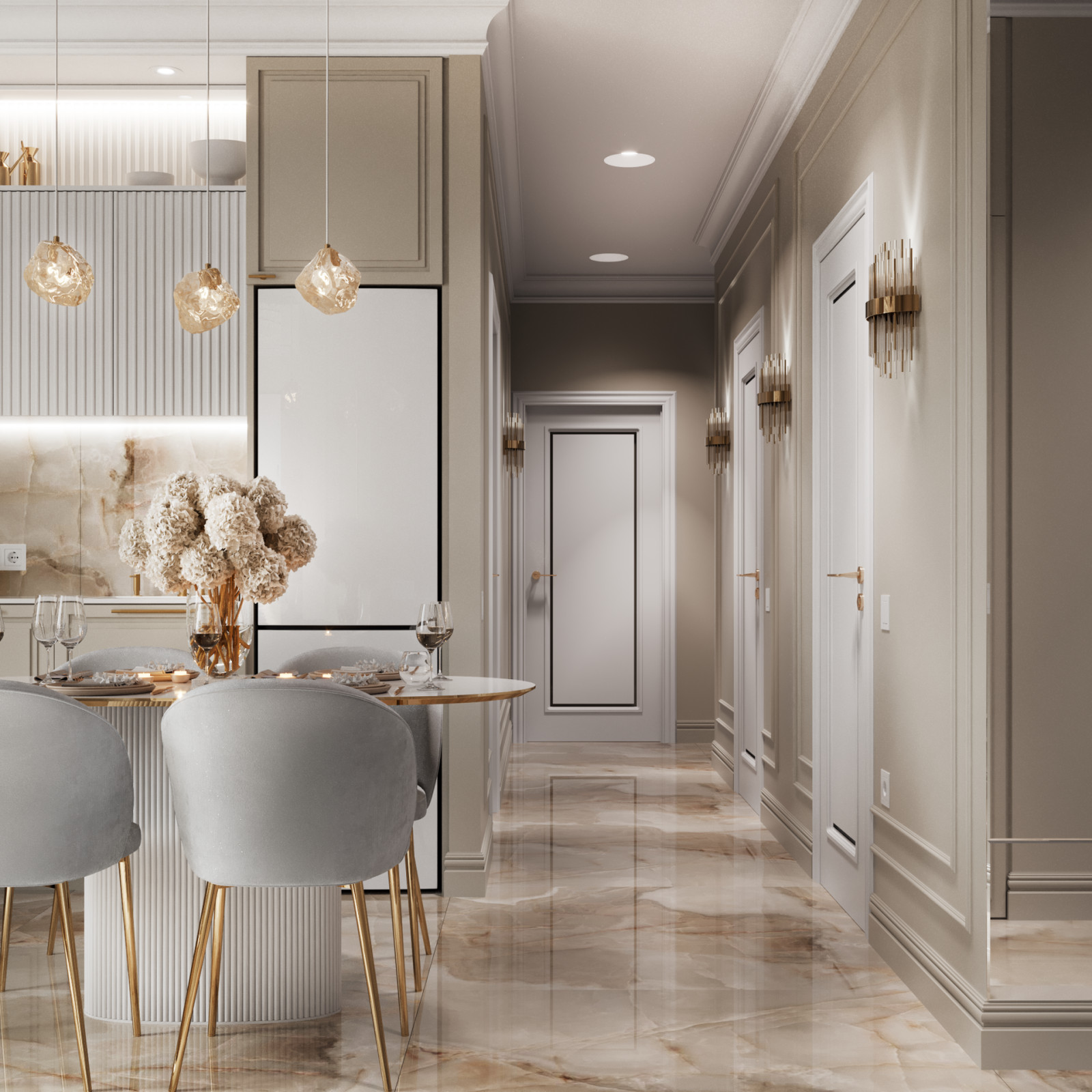 Дизайн-проект квартиры в ЖК «Комфорт Парк»