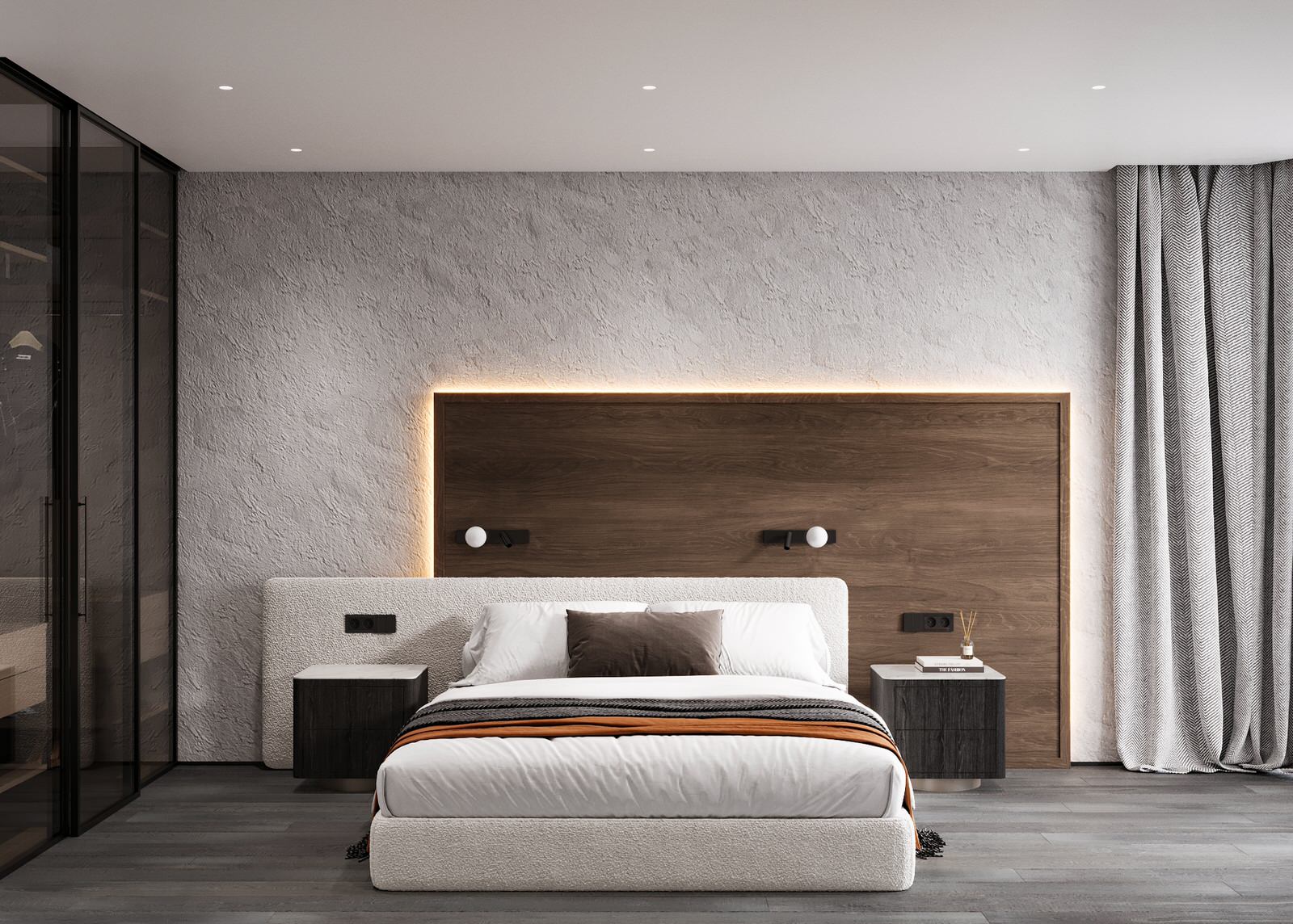 Дизайн квартиры в Москве: спальня