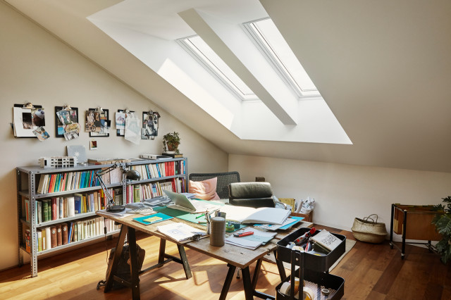 Bureau &agrave; domicile modern-arbetsrum