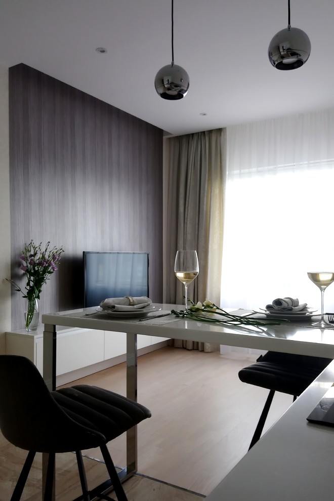 Интерьер 1-комн. квартиры в  ЖК Атмосфера