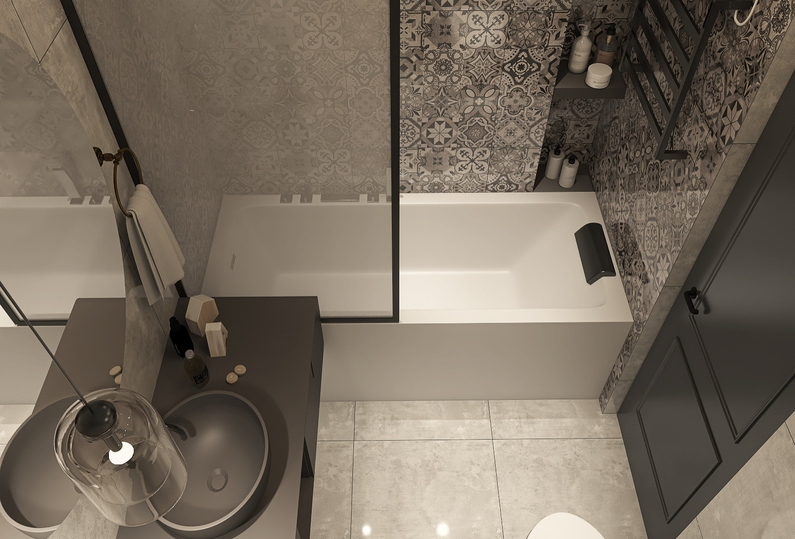 Трехкомнатная квартира в современном стиле