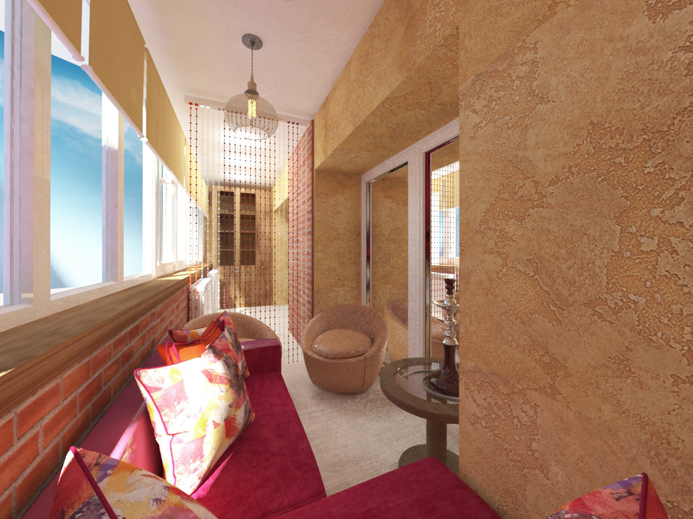 яркая квартира для молодой семьи