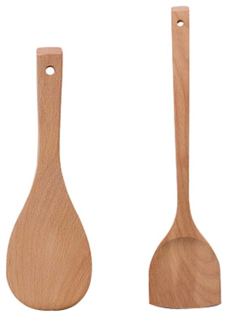 wooden cooking spatula