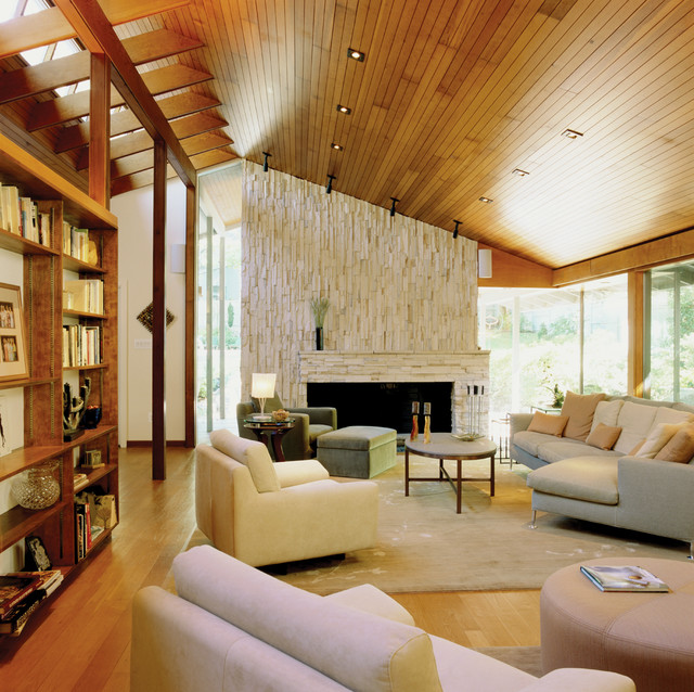Goldstein Residence modern-wohnbereich