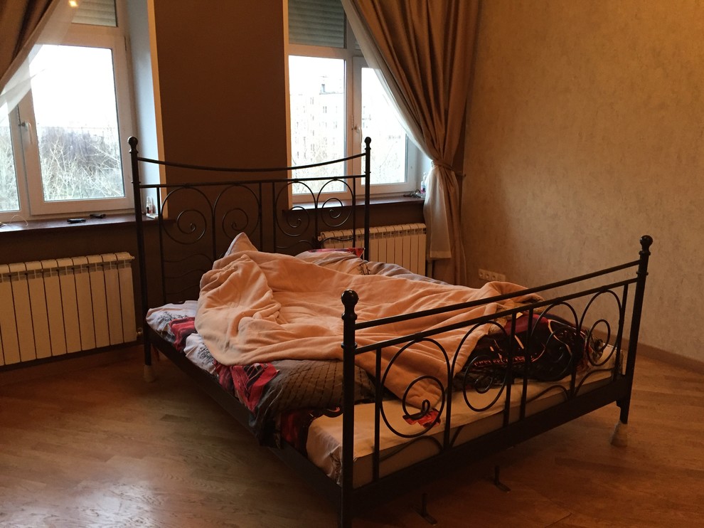 Реновация основной спальни в квартире.