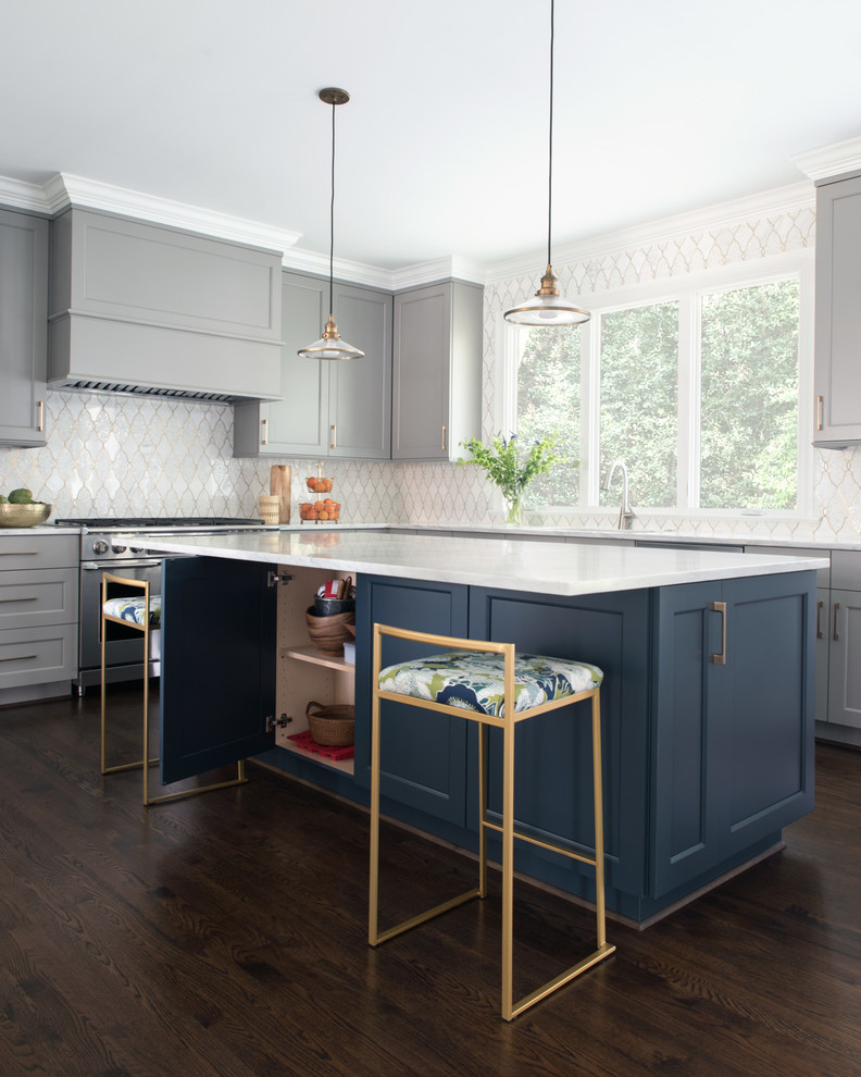 Lila Woods Project - Transitional - Kitchen - Charlotte - by Design ...