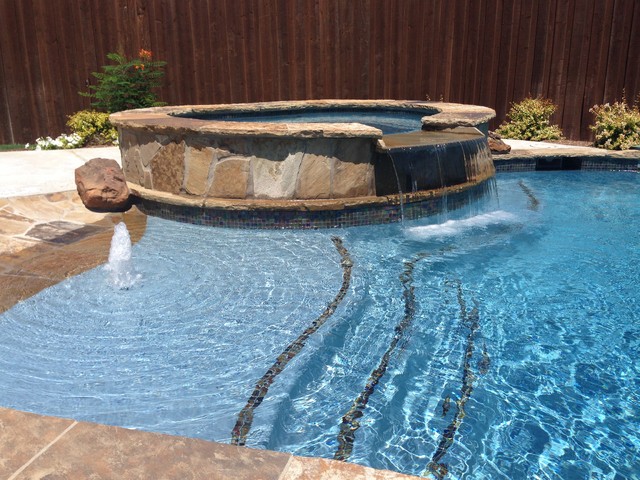 Sample Spas contemporaneo-piscina