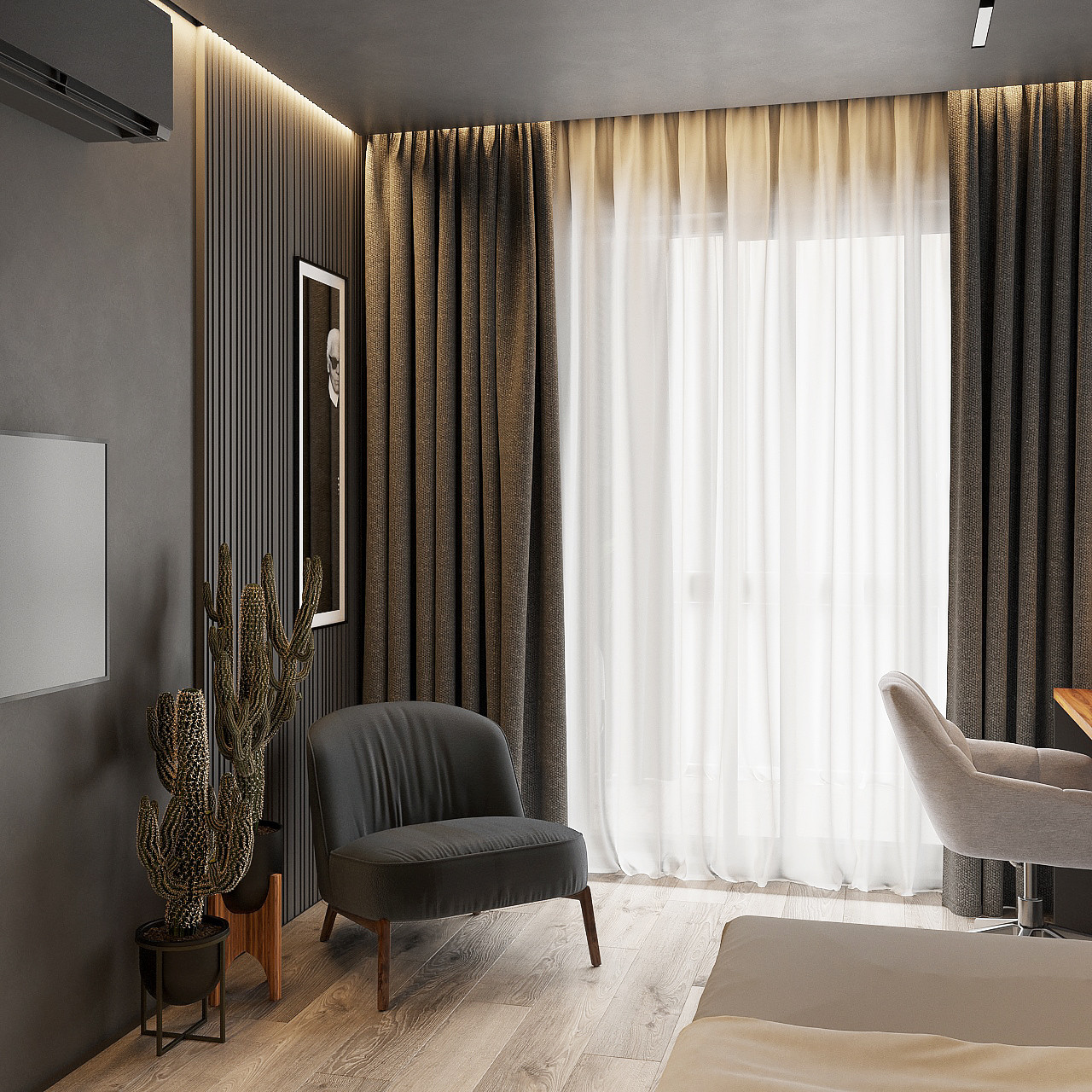 Дизайн проект квартиры, площадью 84 м2 в г. Санкт-Петербург