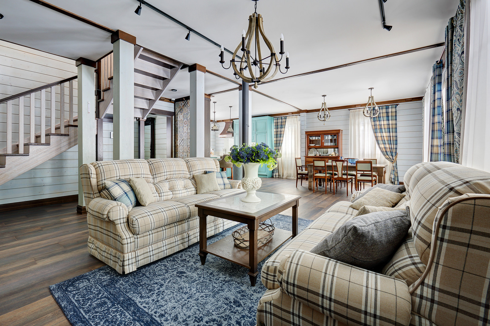 Дом-шале со скандинавскими мотивами