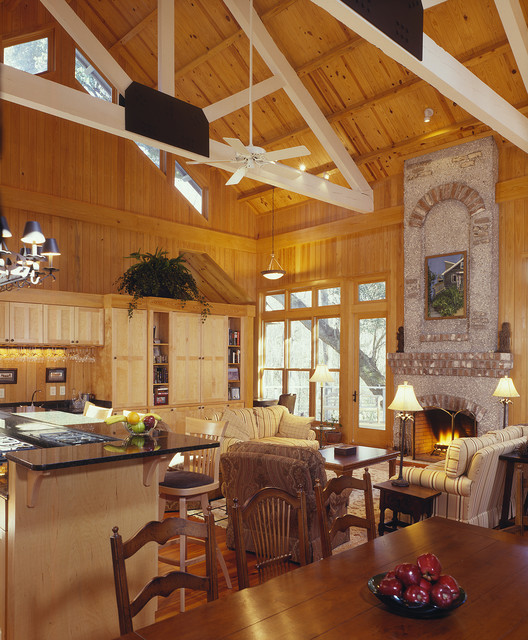Murphy REsidence rustik-vardagsrum