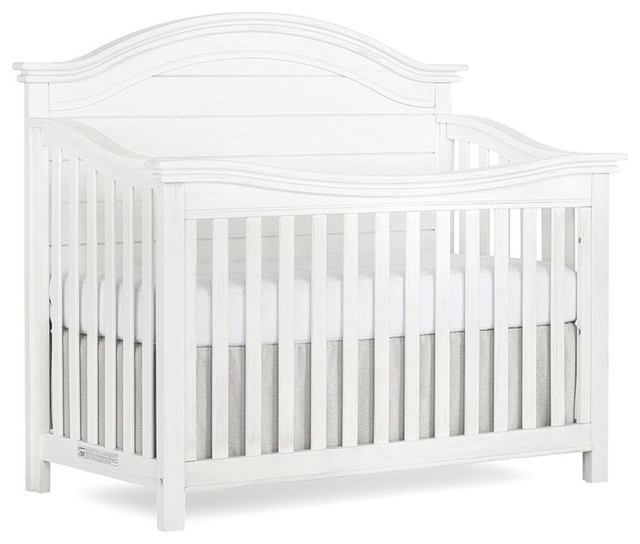 Evolur Belmar 5 In 1 Curve Top Convertible Crib Traditional