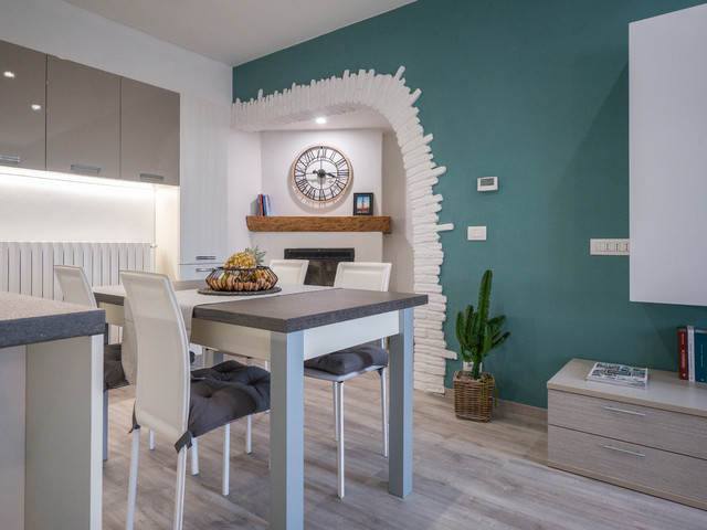 Il Verde nel Verde contemporary-vardagsrum