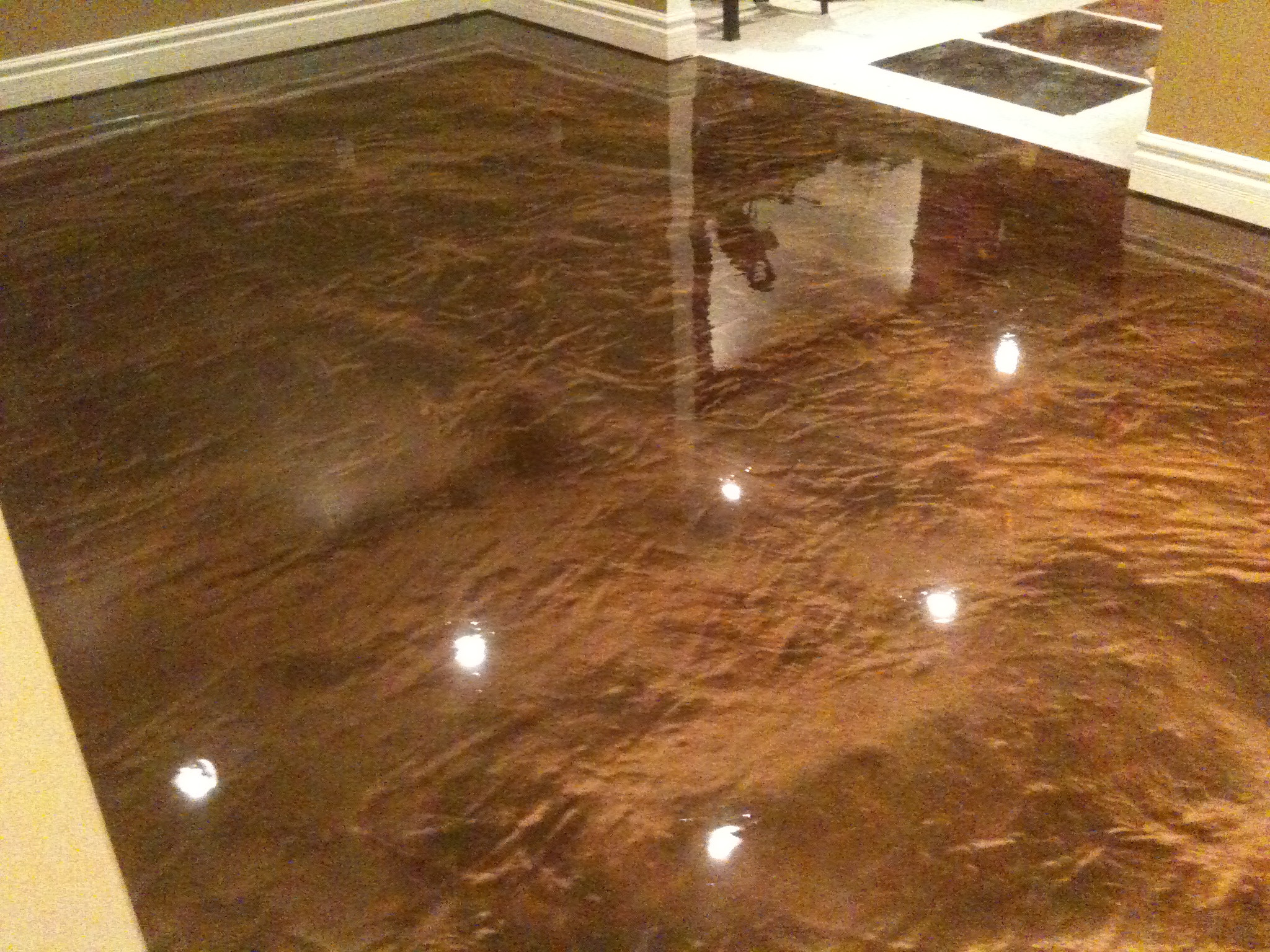 Custom Reflective Flooring