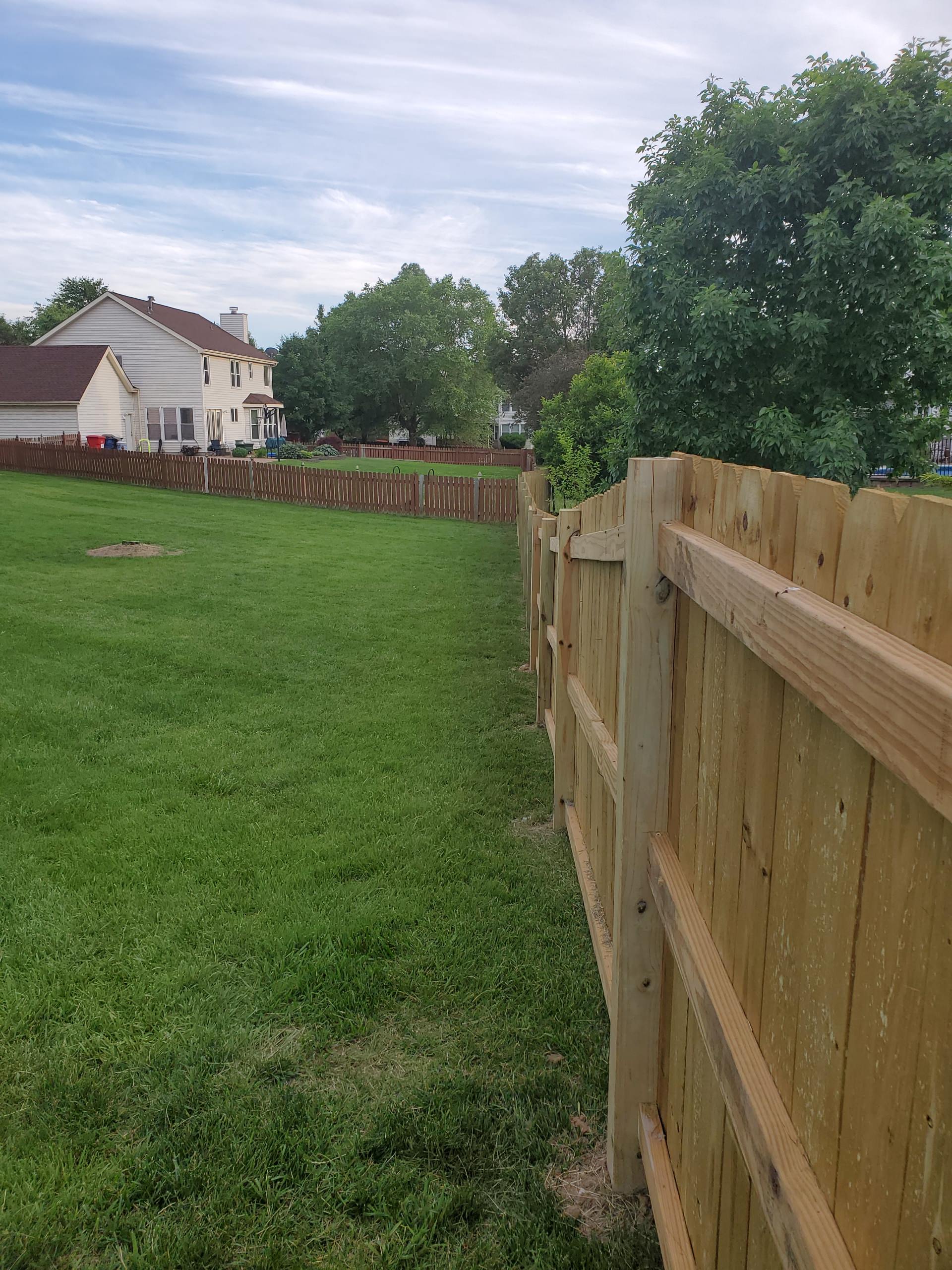 New Fence Installation