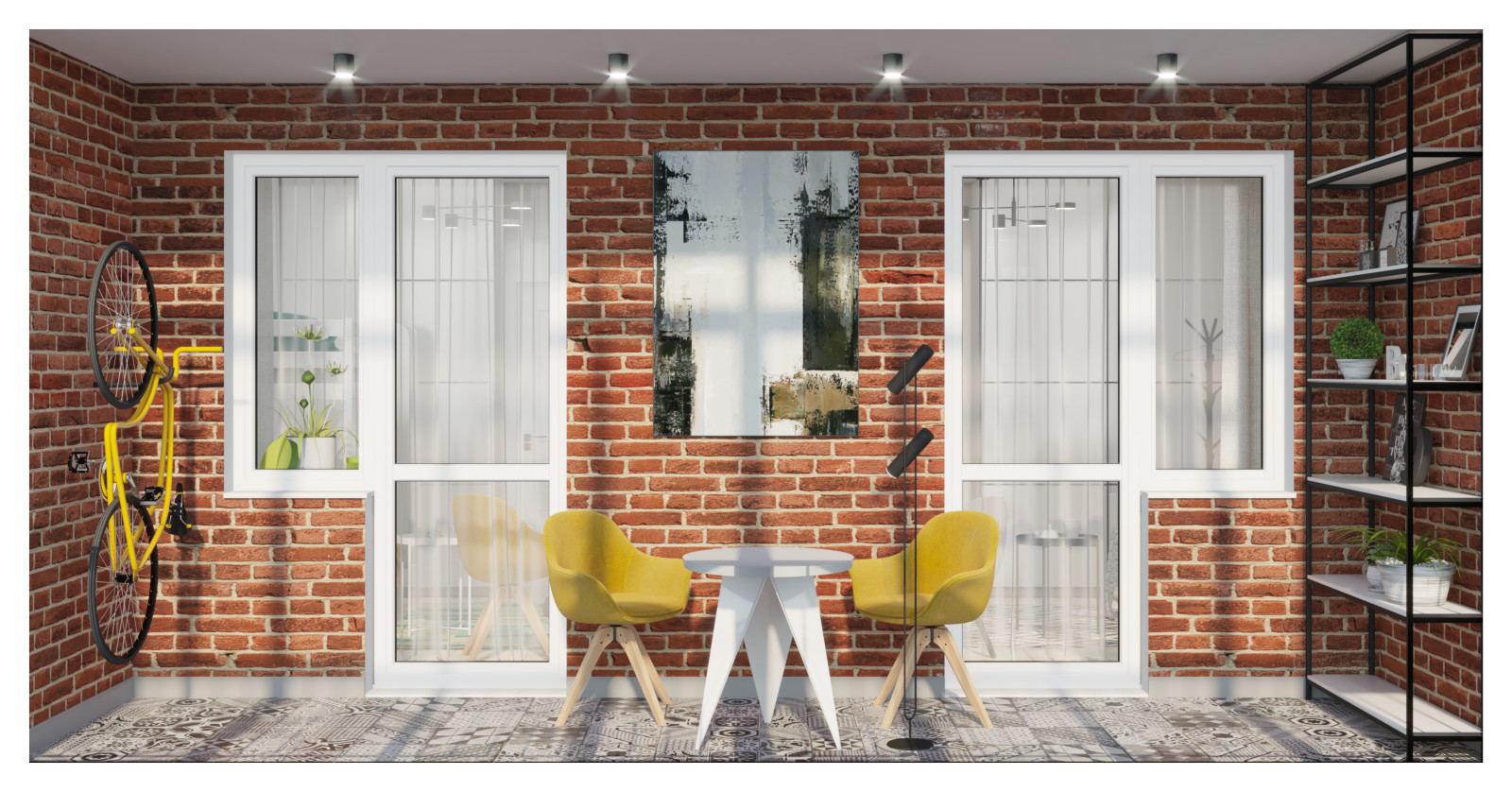 Трехкомнатная квартира