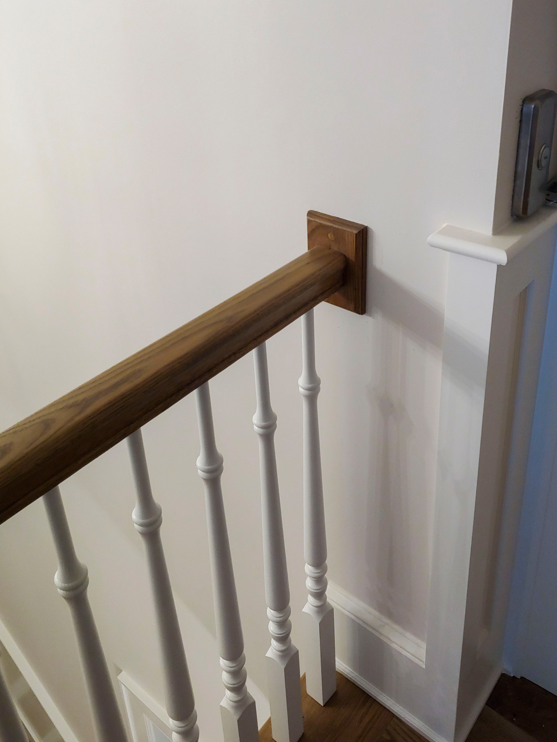 103_Classic Staircase with Stunning Handcrafted Oak Railing System, Aldie VA 201