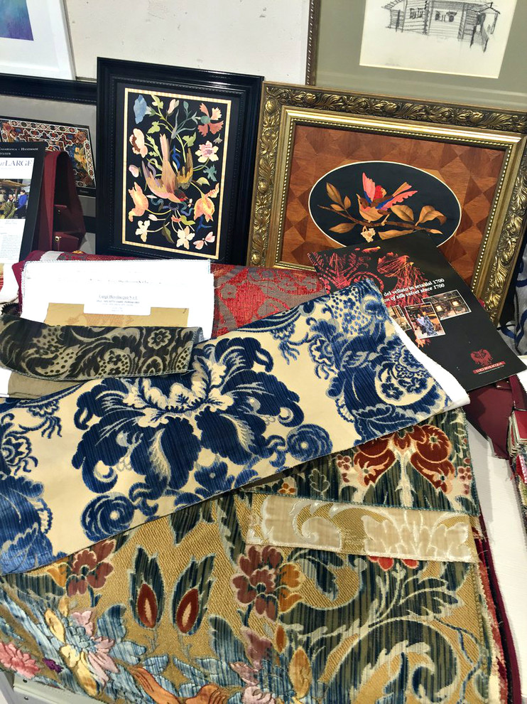 Презентация ручных тканей, изготовленных на станках 18 века