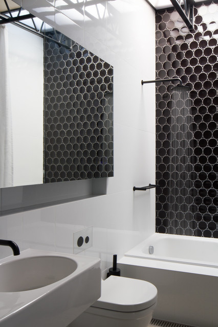Hello House trendy-badevaerelse